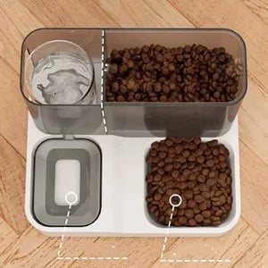 Cat Automatic Water and Food Feeder