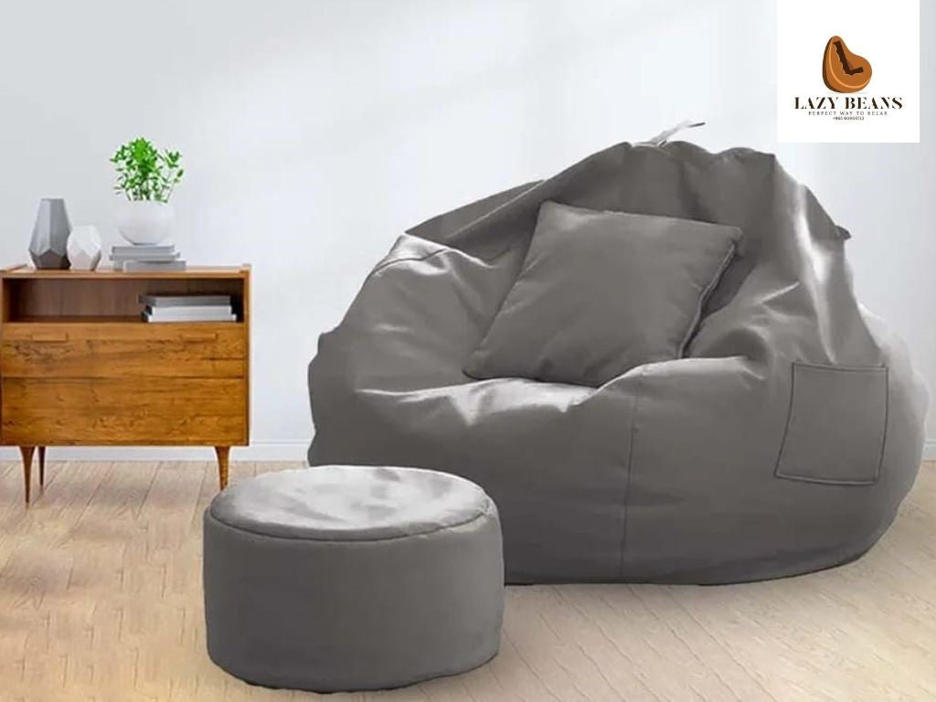 Lazy Beans -Bean Bag (Grey)