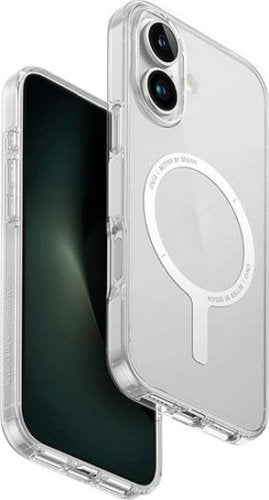 Uniq Hybrid Iphone 16 (2024) 6.7 Magclick Charging Clario (Eco) - Lucent (Clear)