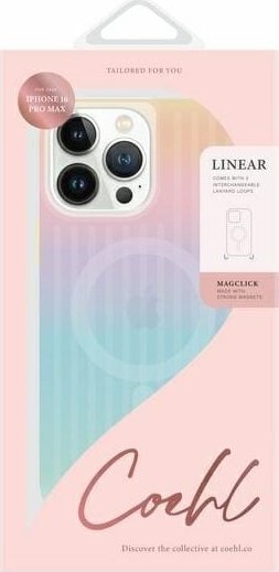 Uniq Coehl Iphone 16 Pro (2024) 6.9 Magnetic Charging Linear - Iridescent (Iridescent)