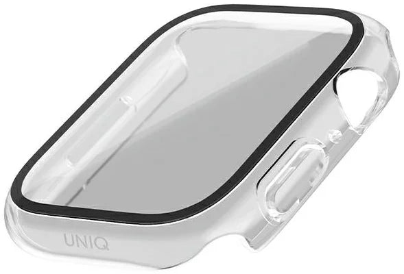 Uniq Nautic Watch Case With Ip68 Water-Resistant Curved Tempered Glass Screen Protection 45Mm