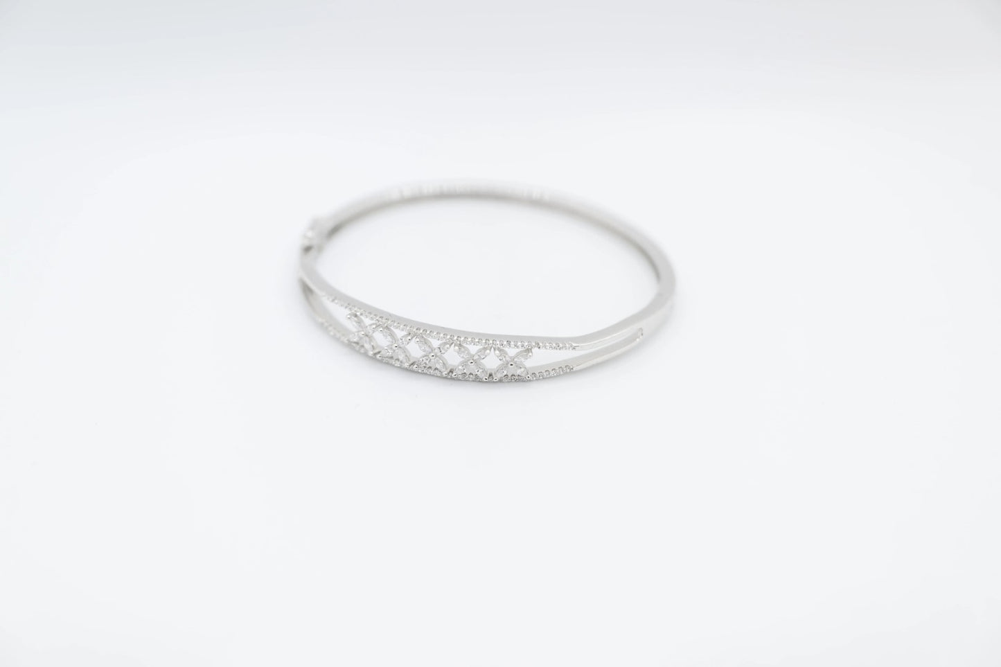 Sterling Silver Bangle Bracelet(SSBR17)