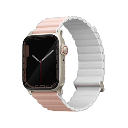 Uniq Revix Premium Edition Reversible Magnetic Apple Watch Strap 49/45/44/42Mm )