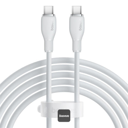 Baseus Pudding Series Fast Charging Cable Type-C To Type-C 100W 1.2M Stellar White