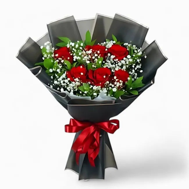 Passionate Red Rose Bouquet