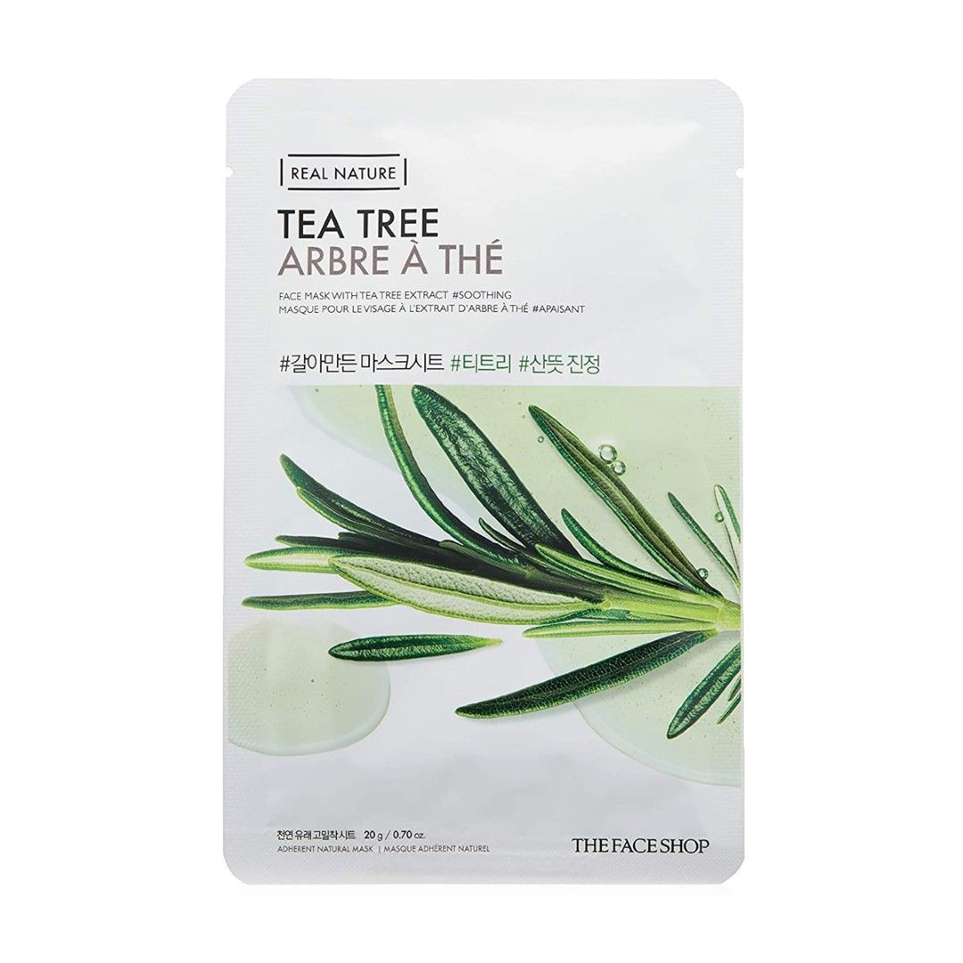 The face shop Real Nature Tea Tree Face Mask(Gz)