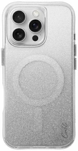 Uniq Coehl Iphone 16 Pro (2024) 6.3 Magnetic Charging Lumino - Sparkling Silver (Sparkling Silver)