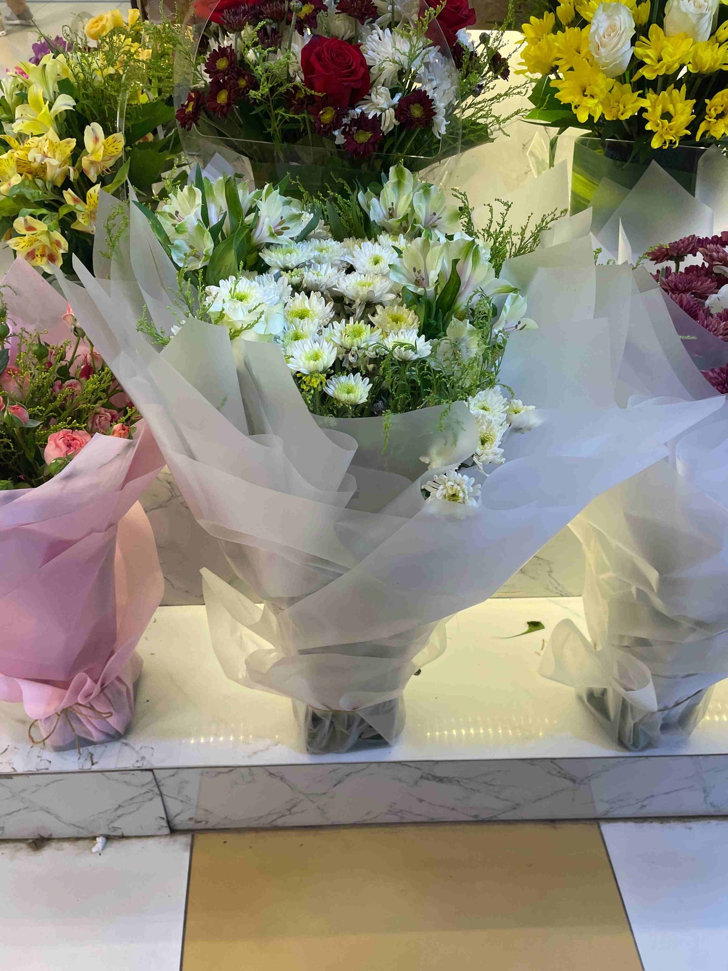 Pure White Serenity Bouquet