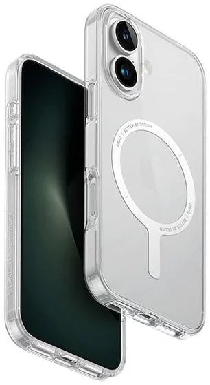 Uniq Hybrid Iphone 16 (2024) 6.1 Magclick Charging Clario (Eco) - Lucent (Clear)