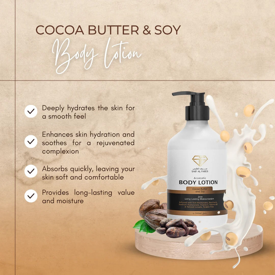 Cocoa Butter And Soy 500ml