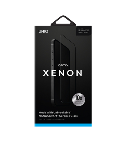 Uniq Optix Xenon Nanoceram Iphone 16 Pro (2024) 6.9 Glass Screen Protector