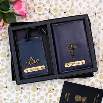 Passport Cover & Luggage Tag Set