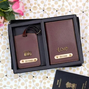 Passport Cover & Luggage Tag Set