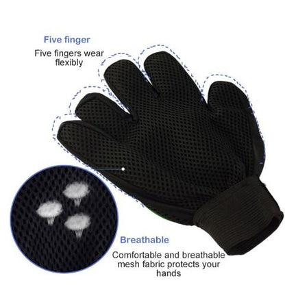 Pet Grooming Gloves Left Hand