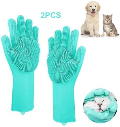 Pet Bath Gloves