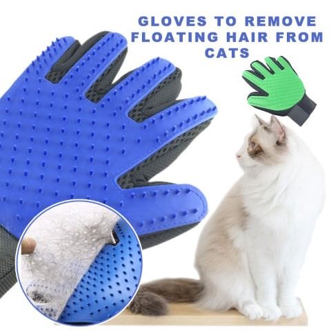 Pet Massage Brush and Grooming Gloves