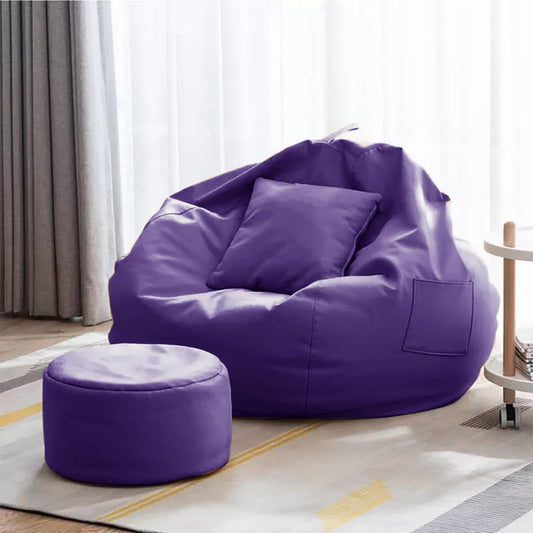 Lazy Beans -Bean Bag (Purple)