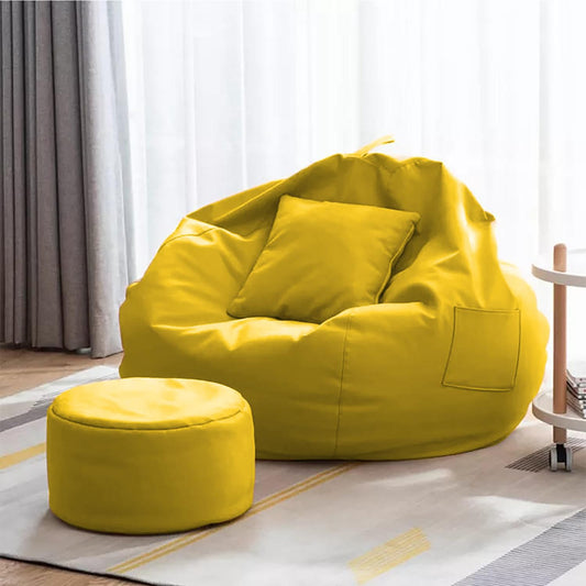 Lazy Beans -Bean Bag (Yellow)