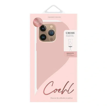 Uniq Coehl Iphone 16 Pro (2024) 6.3 Magnetic Charging Crème - Ballet Pink (Ballet Pink)