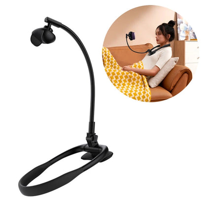 Baseus Comfort Joy Series Universal Neck Mount With Phone Stand - Black