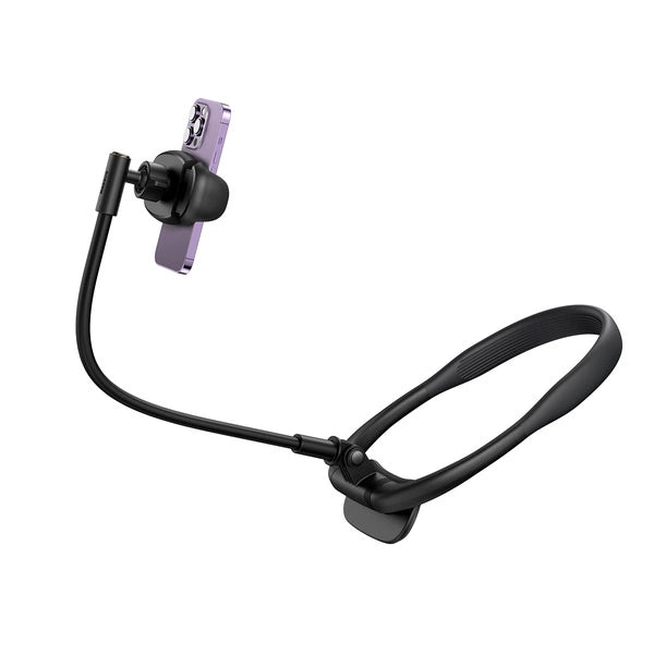 Baseus Comfort Joy Series Universal Neck Mount With Phone Stand - Black