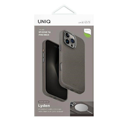 Uniq Hybrid Iphone 16 Pro (2024) 6.9 Magclick Magclick Charging Lyden - Flint Grey (Grey)