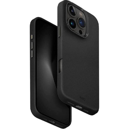 Uniq Hybrid Iphone 16 Pro (2024) 6.3 Magclick Magclick Charging Lyden - Dallas Black (Black)