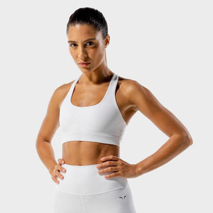 SQUATWOLF Core Agile Bra - White