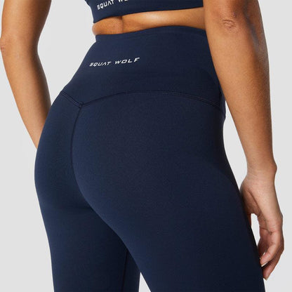 SQUATWOLF Hera High Waisted Leggings - Navy