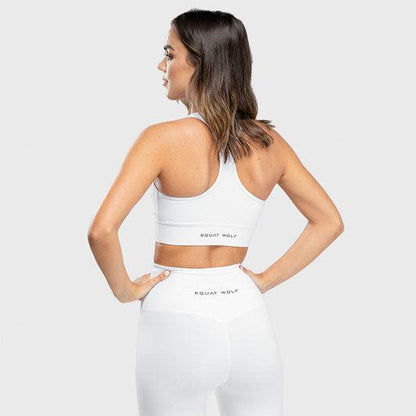 SQUATWOLF Hera Performance Bra - White