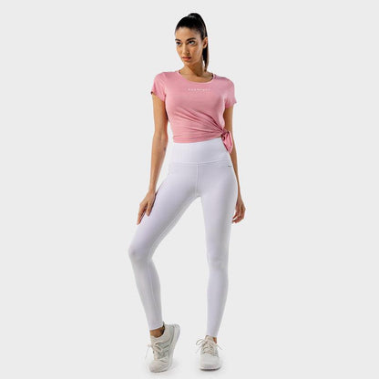 SQUATWOLF She-Wolf Crop Top - Baby Pink