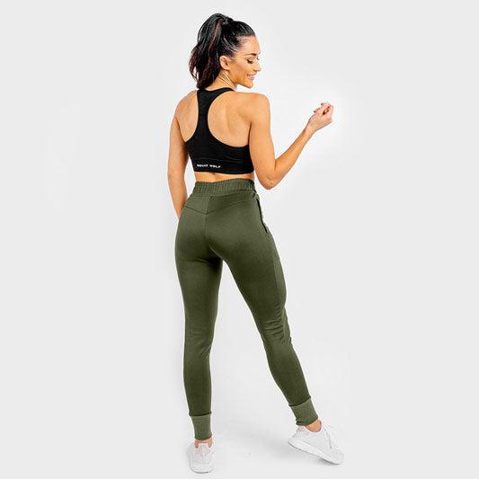 SQUATWOLF She-Wolf Do-Knot Jogger Pants - Olive