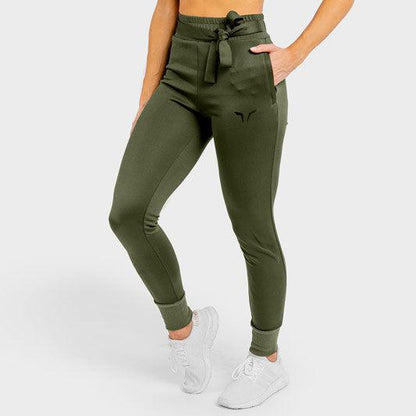 SQUATWOLF She-Wolf Do-Knot Jogger Pants - Olive