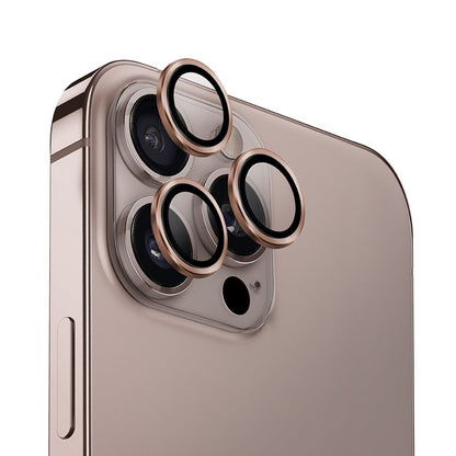 Uniq Optix Iphone 16 Pro (2024) 6.3/6.9 Aluminium Camera Lens Protector - Taupe Gold (Taupe Gold)